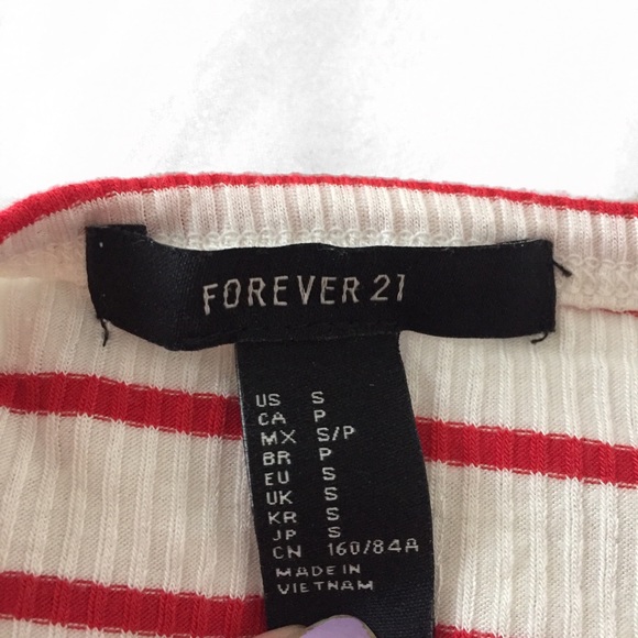 🎳 candy cane halter top - Picture 3 of 3